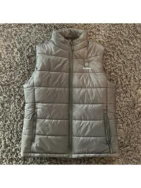 Ororo Heated Black Zip Up Puffer Vest *NO BATTERY* Men's Sz Small